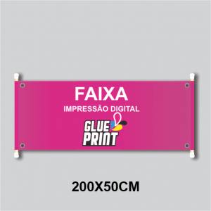 Faixa 200 x 50 cm  200 x 50 CM    