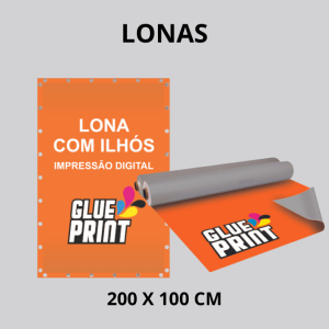 Painel em Lona Lona 200 x 100 cm    